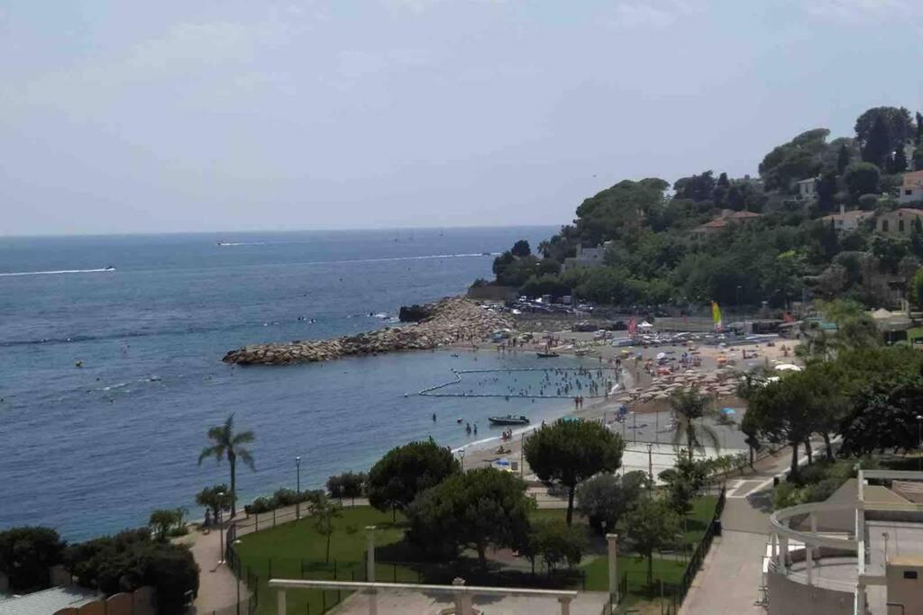 Appartement Grande Terrasse A Cote Monaco & Plage Saint-Antoine  Екстериор снимка